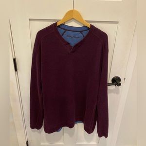 Tommy Bahama Reversible V-neck Sweater
